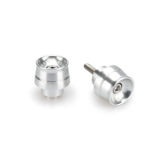 Bar ends PUIG SPEED 21012P srebrna