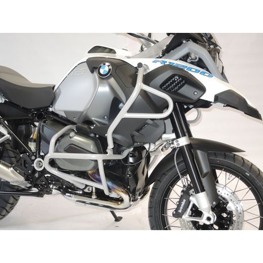Engine guards RDMOTO CF46S srebrna upper + lower