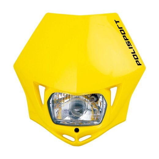 Headlight POLISPORT MMX 8663500004 Rumena