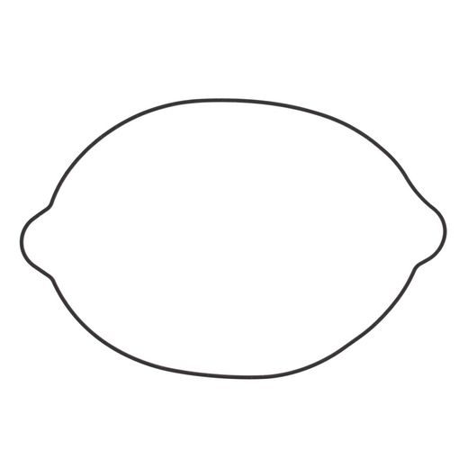 Tesnilo sklopke (Clutch cover gasket) WINDEROSA 817826 outer side