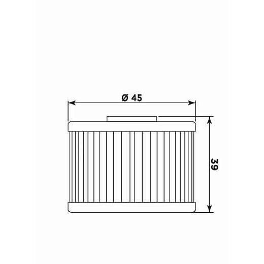 Oljni filter MIW P5009 (alt. HF575)