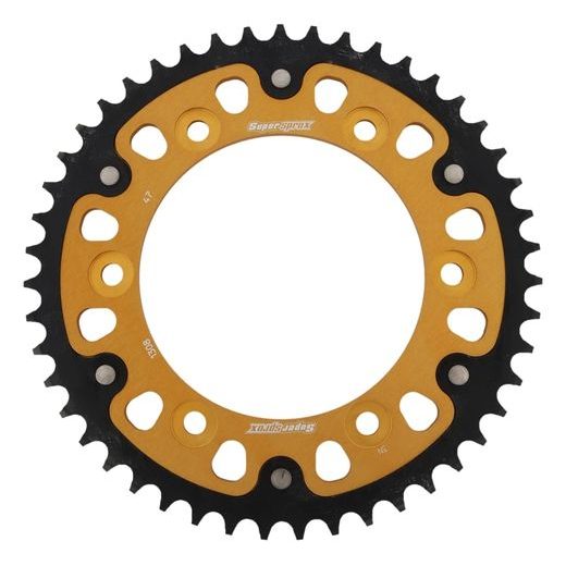 Rear sprocket SUPERSPROX STEALTH RST-1308:47-GLD zlata 47T, 520