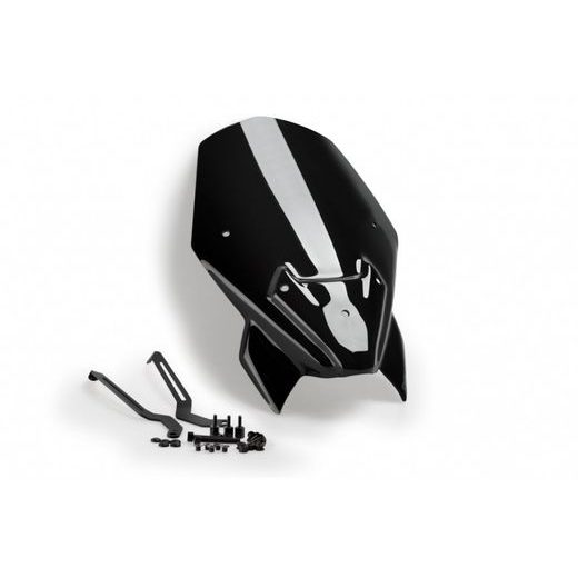 Windshield PUIG NEW. GEN TOURING 20362N črna