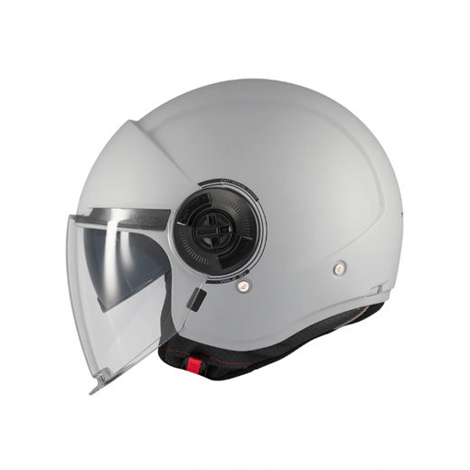 Jet čelada MT Helmets VIALE SV S SOLID A12 MATT GREY XS