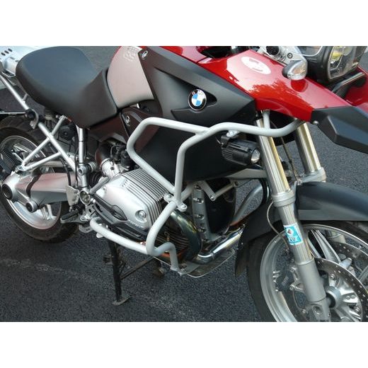 Engine guards RDMOTO CF40S srebrna upper + lower