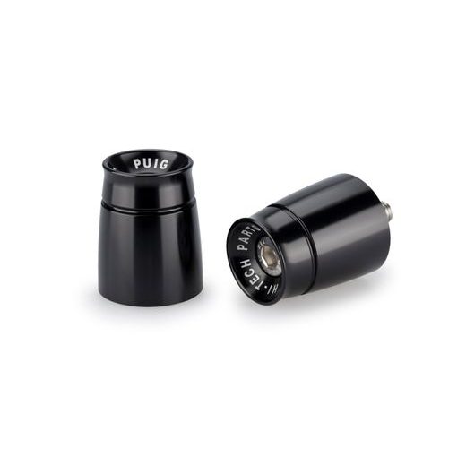 Bar ends PUIG SPORT 22095N črna