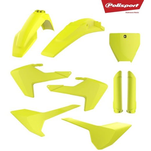 Set plastik POLISPORT 90741 Flo yellow