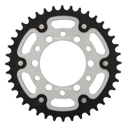 Zadnji verižnik (zobnik) SUPERSPROX STEALTH RST-1524:40-SLV srebrna 40T, 530