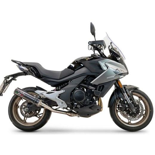 Slip-on exhaust GPR M3 CF.4.1.CAT.M3.PP Brushed Stainless steel