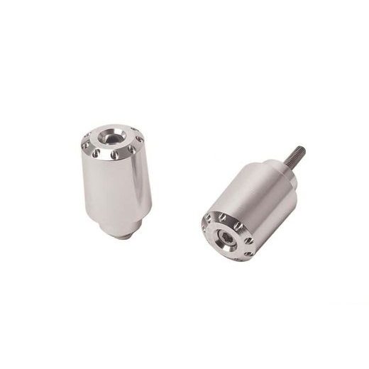 Bar ends PUIG LONG 9372P srebrna