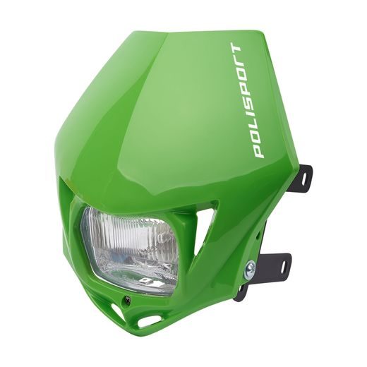 Headlight POLISPORT MMX 8663500007 Zelena
