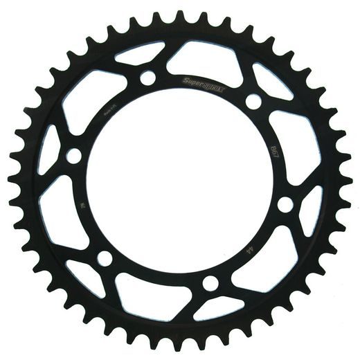 Zadnji verižnik (zobnik) SUPERSPROX RFE-867:44-BLK črna 44T, 525
