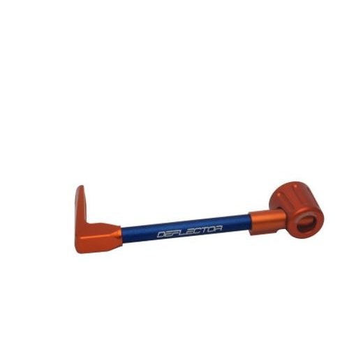 Lever guard ACCOSSATO DE002 with blue hose and joint left, aluminium