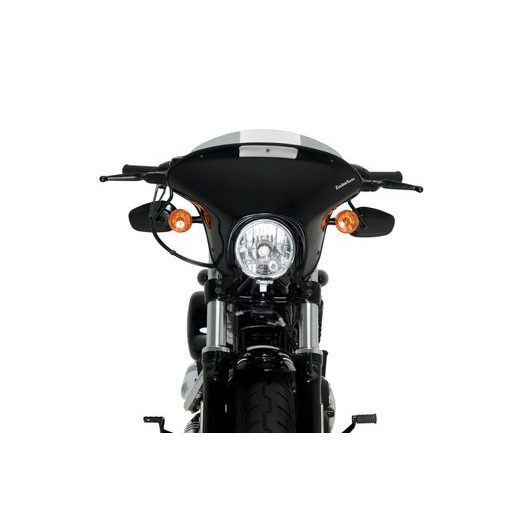 Windscreen PUIG BATWING SML 21055H smoke kratka (short)