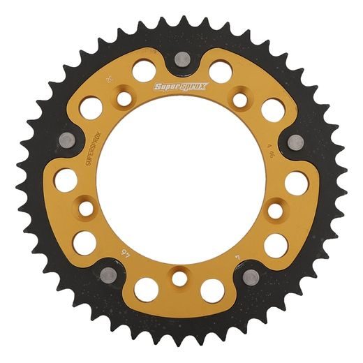 Zadnji verižnik (zobnik) SUPERSPROX STEALTH RST-4:46-GLD zlata 46T, 420