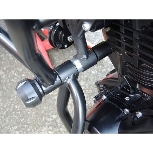 Engine guards RDMOTO CF192KD Črn (upper + lower frames with protectors)