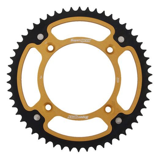 Zadnji verižnik (zobnik) SUPERSPROX STEALTH RST-209:54-GLD zlata 54T, 420