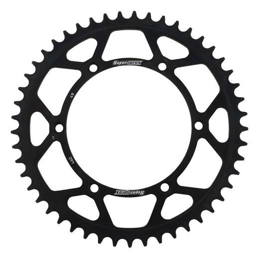 Zadnji verižnik (zobnik) SUPERSPROX RFE-460:49-BLK črna 49T, 520