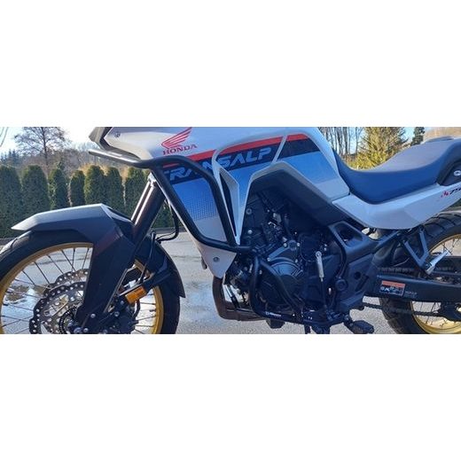 Engine guards RDMOTO CF174KD Črn (lower + upper frames)
