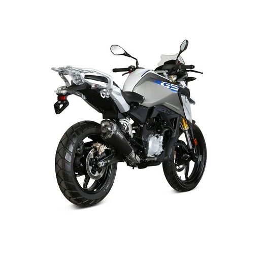 Celoten izpušni sistem 1x1 MIVV DELTA RACE B.035.LDRB Black Stainless Steel