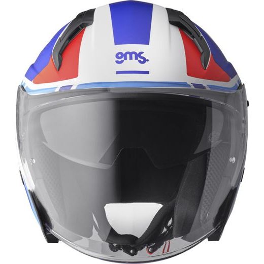 Jet čelada GMS VECTUS ZG11601 black matt - petrol - red XS
