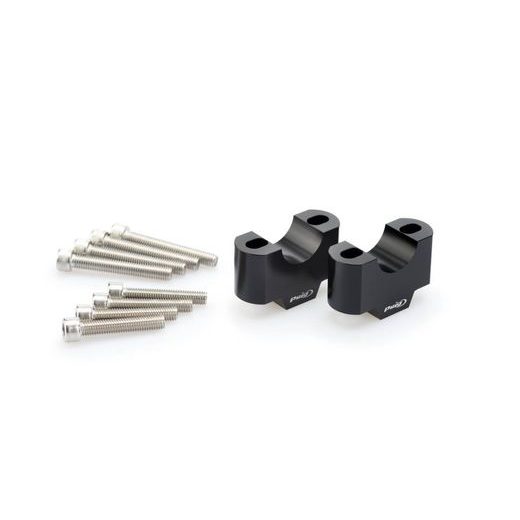 Risers PUIG 3741N črna height 30mm, d 29mm