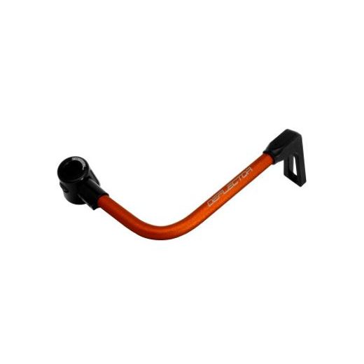 Lever guard ACCOSSATO DE001 with orange hose and joint right, aluminium