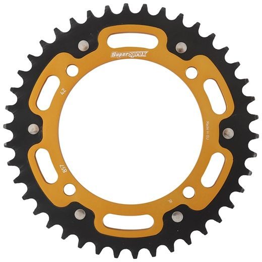 Zadnji verižnik (zobnik) SUPERSPROX STEALTH RST-857:42-GLD zlata 42T, 520