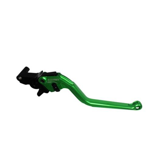 Ročica zavore ACCOSSATO EDF015 fixed CNC-worked aluminium, green