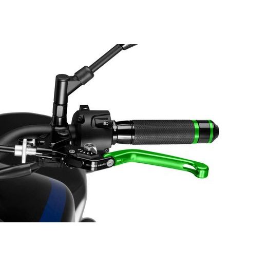 Clutch lever without adapter PUIG 3.0 210VP poklopna (foldable) green/silver