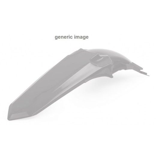 Rear Fender POLISPORT 8579800005 Rumena