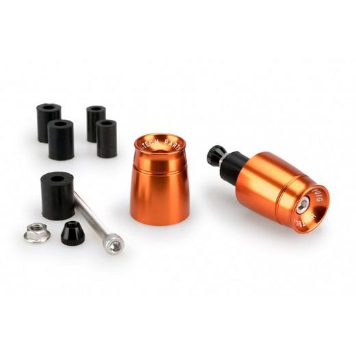 Bar ends PUIG SPORT 21011T oranžna UNIVERSAL M6 13-18mm.