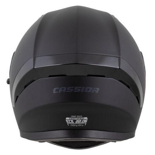 Integralna čelada CASSIDA Orbit Solid black matt, black L