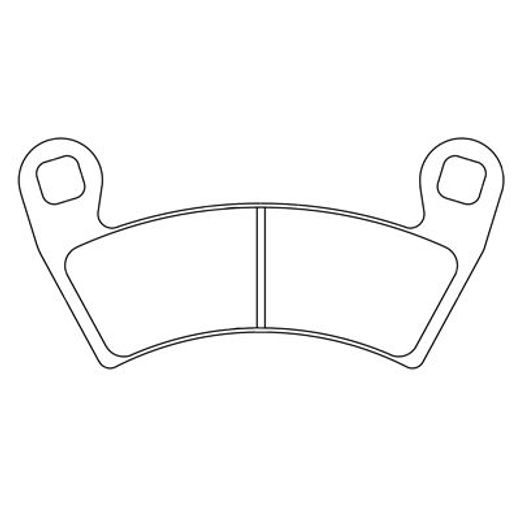 Zavorne obloge CL BRAKES 1229 ATV1