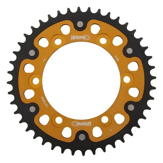 Zadnji verižnik (zobnik) SUPERSPROX STEALTH RST-1490:44-GLD zlata 44T, 520