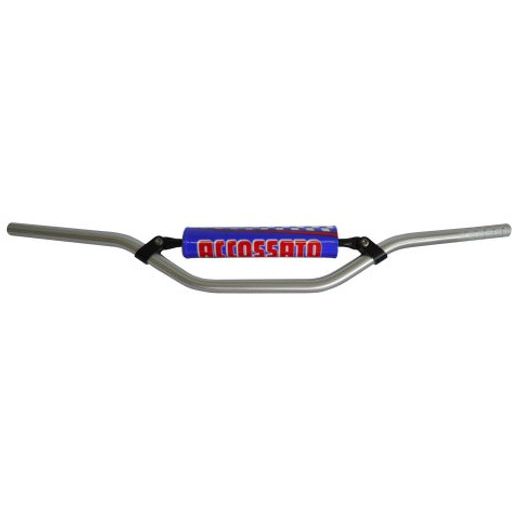 Krmilo - balanca ACCOSSATO aluminium, 22 mm srebrna