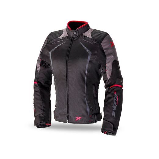 Jakna Seventy Degrees 70° SD-JR49 BLACK/RED XL