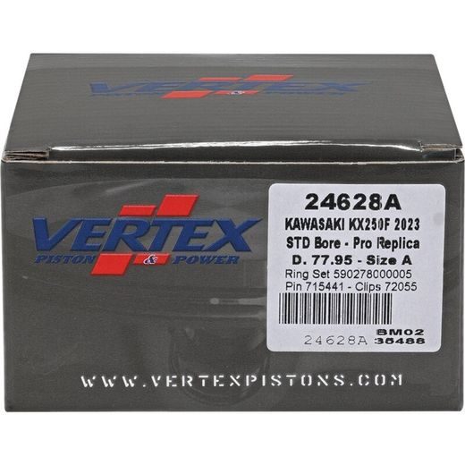Complete piston VERTEX 24628A Cylinder 78, piston 77,95 mm