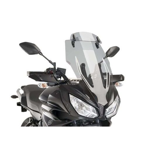 Windscreen PUIG TOURING WITH VISOR 9213H smoke