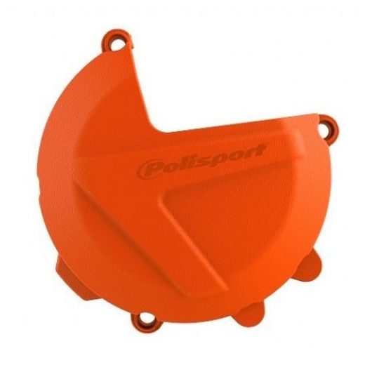 Clutch cover protector POLISPORT PERFORMANCE 8462500002 orange KTM
