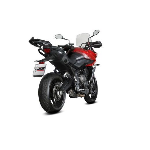 Full exhaust system 3x1 MIVV X-M5 T.022.SC5B Črn