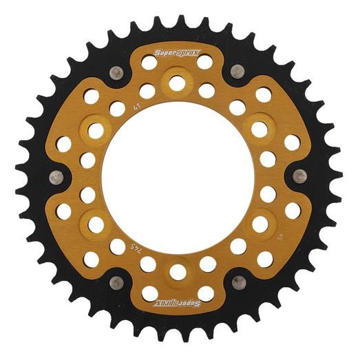 Zadnji verižnik (zobnik) SUPERSPROX STEALTH RST-745:41-GLD zlata 41T, 525