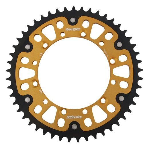 Rear sprocket SUPERSPROX STEALTH RST-460:49-GLD zlata 49T, 520