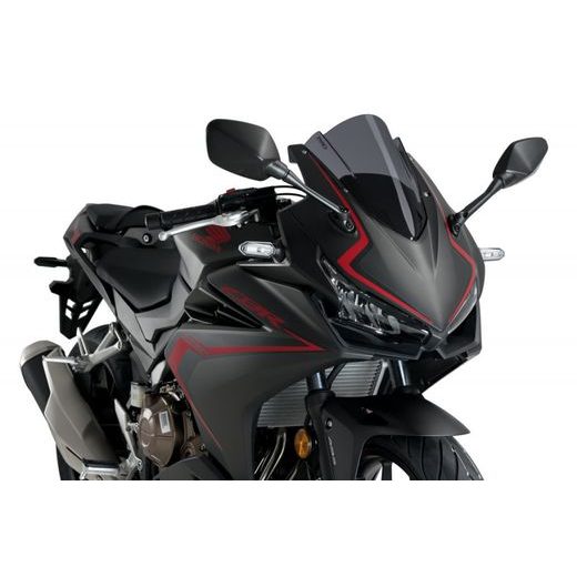 Windscreen PUIG RACING 3613F dark smoke
