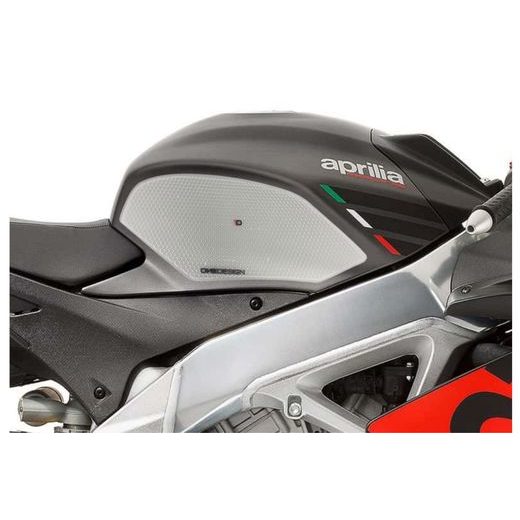 Tank side protectors PUIG ANTI-SLIP 20060W clear