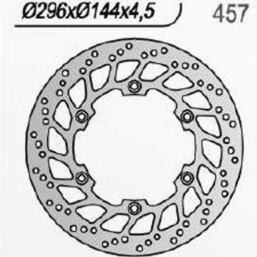 Zavorni disk NG 457
