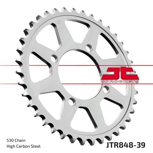Zadnji verižnik (zobnik) JT JTR 848-39 39T, 530
