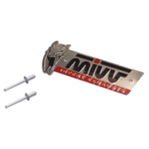 Logo plaque + 2 rivets MIVV 50.73.306.1