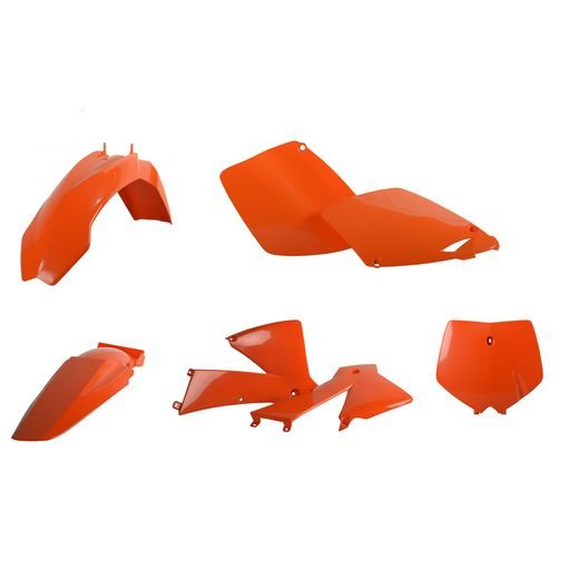 Set plastik POLISPORT 90651 Orange Ktm