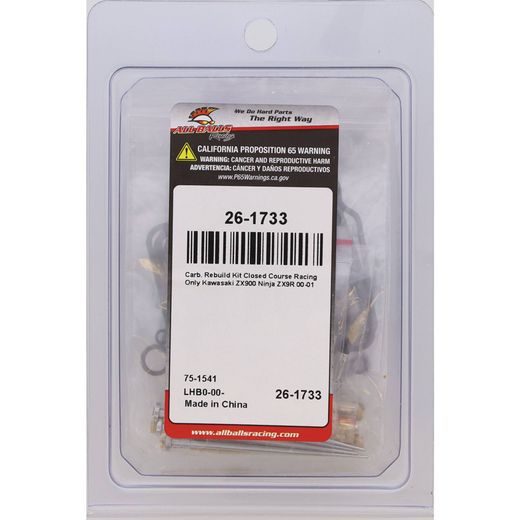Carburetor Rebuild Kit All Balls Racing 26-1733